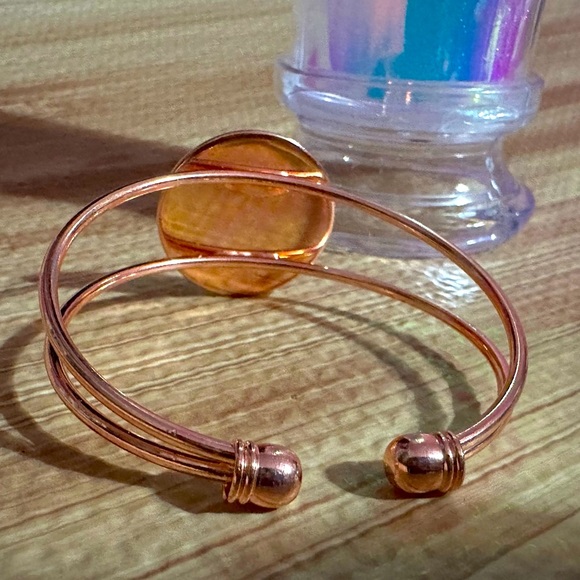 new Gucci monogram rose gold upcycle bangle upcycled luxury designer entrupy bag - Picture 2 of 3